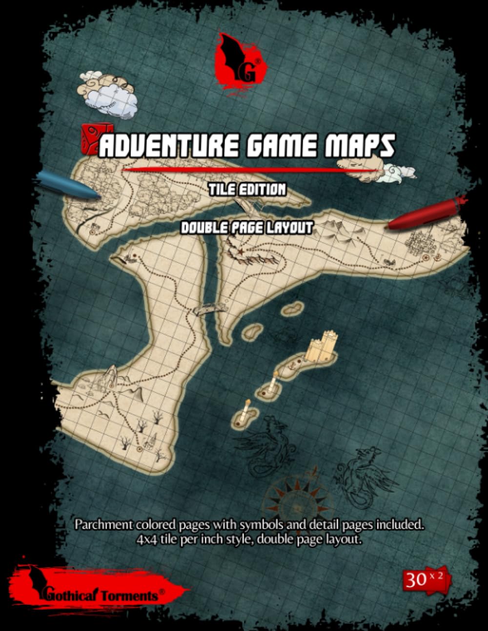 Adventure Game Maps — Tile Edition