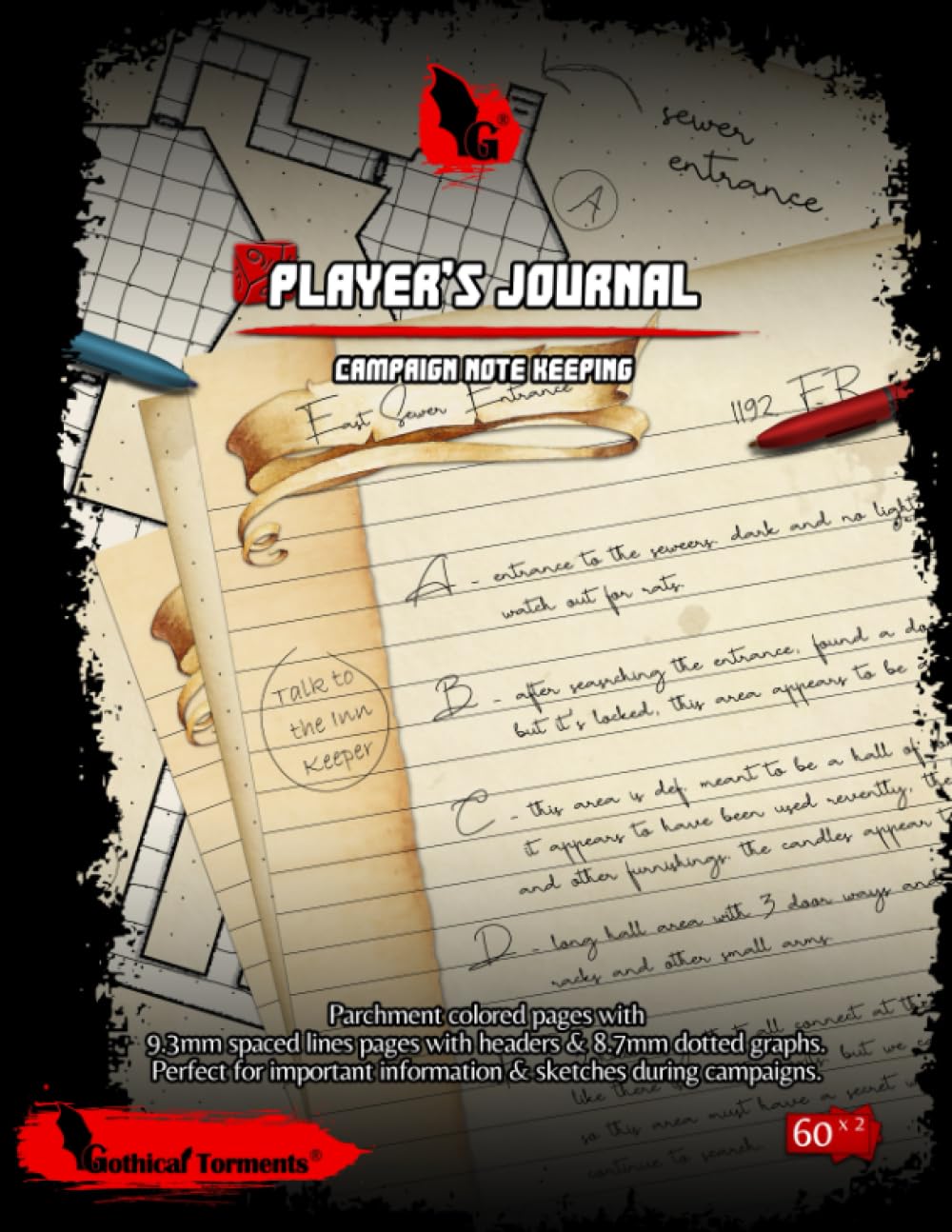 Player's Journal — Campaign Note Keeping
